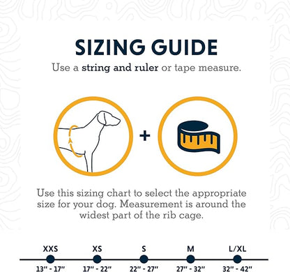 Ruffwear, Flagline Dog Harness, Lightweight and Reflective, No Pull Dog Lift Harness for Hiking, Running and Everyday Use, Granite Gray, Small
