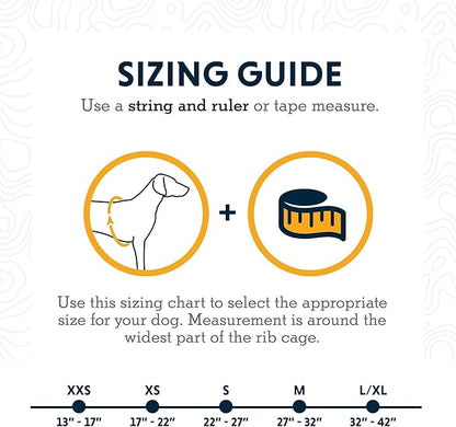 Ruffwear, Flagline Dog Harness, Lightweight Lift-and-Assist Harness with Padded Handle, Granite Gray, X-Small