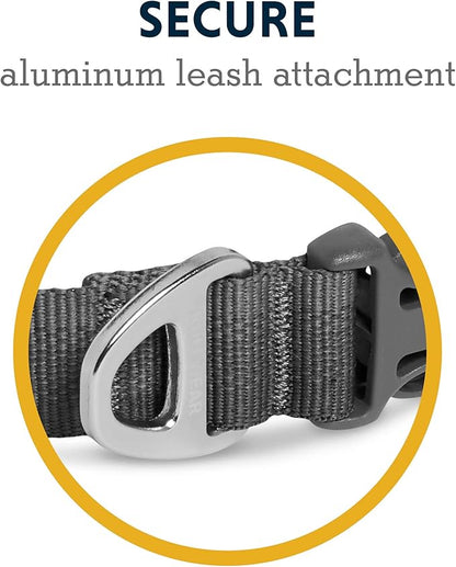 Ruffwear, Front Range Dog Collar, Durable and Comfortable Collar for Everyday Use, Twilight Gray, 11"-14"