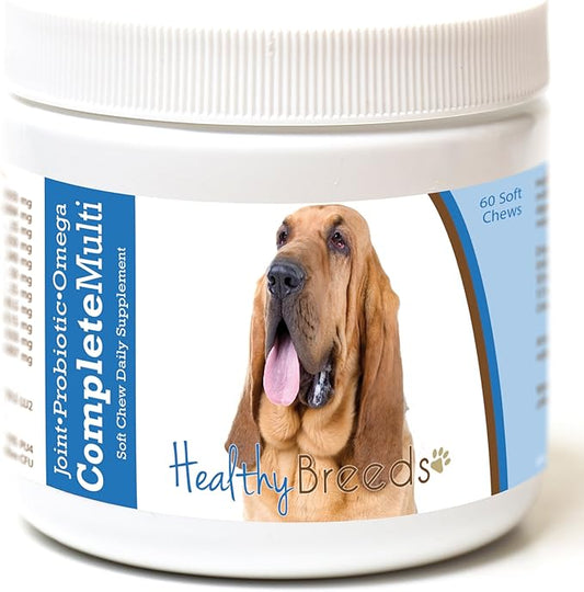 Healthy Breeds Bloodhound All in One Multivitamin Soft Chew 60 Count