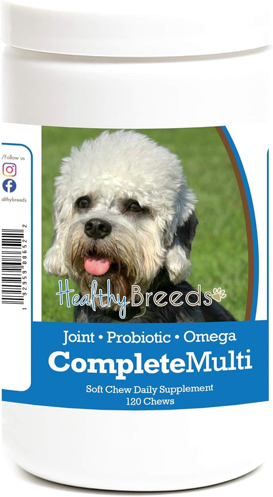 Healthy Breeds Dandie Dinmont Terrier All in One Multivitamin Soft Chew 120 Count