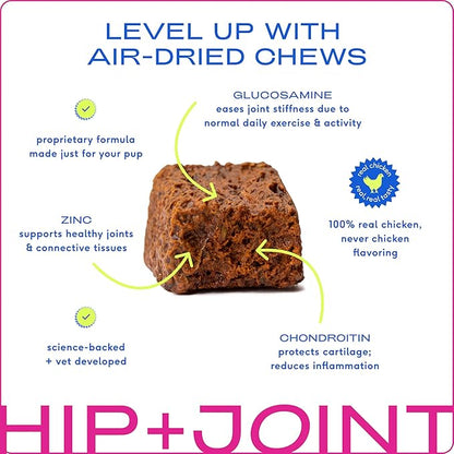 Native Pet Hip and Joint Supplement for Dogs - Includes Chondroitin and Glucosamine for Dogs Joint Supplement - 30 Dog Hip and Joint Chews - Natural Dog Joint Supplement for All Breeds Including Large