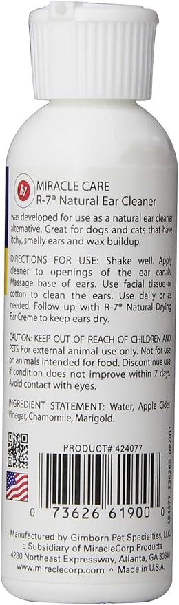 All Natural Ear Cleaner, 4-Ounce