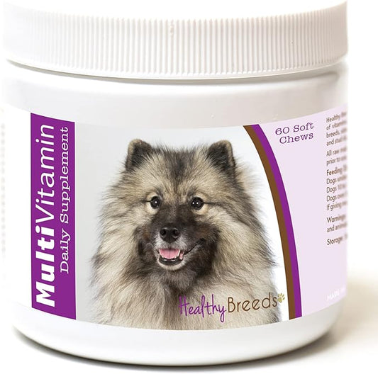 Healthy Breeds Keeshonden Multi-Vitamin Soft Chews 60 Count