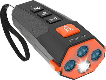 Dog Bark Deterrent & Training Device | 4 Modes| Variable Frequency | Indoor & Outdoor use | Rechargeable | Harmless Barking Control | Stops Barking, Fighting, Chewing | Highly Effective