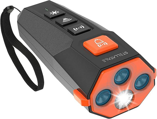 Dog Bark Deterrent & Training Device | 4 Modes| Variable Frequency | Indoor & Outdoor use | Rechargeable | Harmless Barking Control | Stops Barking, Fighting, Chewing | Highly Effective