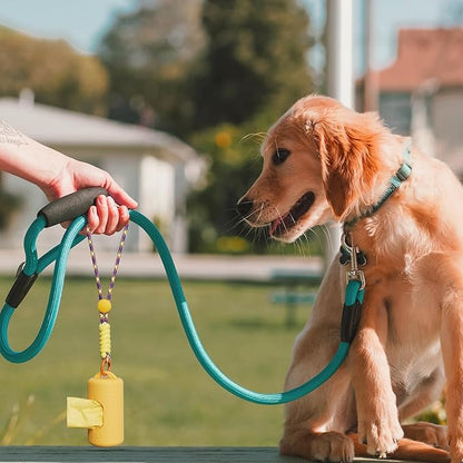 A&H ZIER Poop Bags Holder with Portable Colorful Lanyard, Soft-touch Dog Poop Bags Dispenser Dog Waste Bags, Compatible with any Dog Walking Accessories