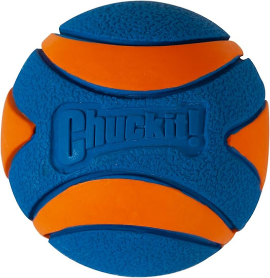 Chuckit Ultra Squeaker Ball Dog Toy, Large (3 Inch) 1 Pack, for Large Breeds
