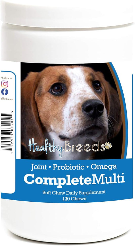 Healthy Breeds American English Coonhound All in One Multivitamin Soft Chew 120 Count