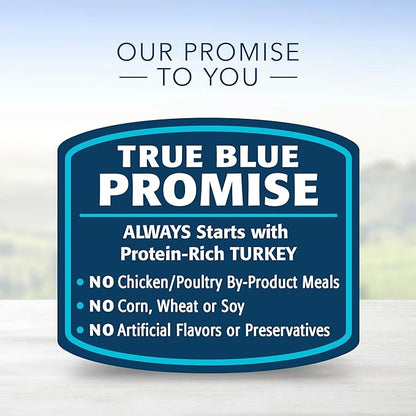 Blue Buffalo Family Favorites Natural Adult Wet Dog Food, Turkey Day Feast 12.5-oz can (Pack of 12)