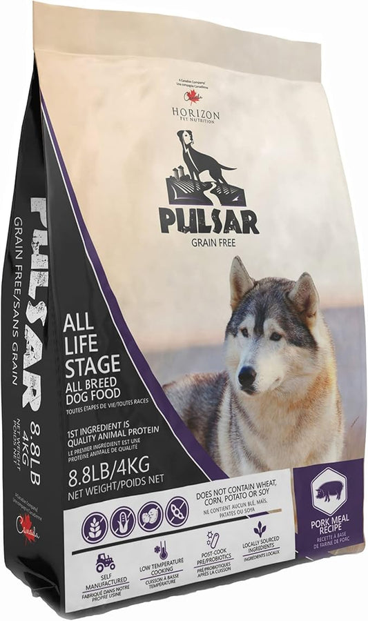 Pulsar Grain Free, Non GMO, Meat Dense All Life Stage Dry Dog Food