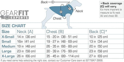 Kurgo Core Dog Sweater, Knit Dog Sweater with Fleece Lining, Cold Weather Pet Jacket, Zipper Opening for Harness, Adjustable Neck, Year-Round Sweater for Large Dogs (Orange, Large)