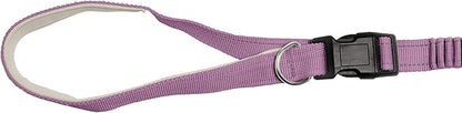 Furhaven Bungee Dog Leash w/ Quick Release Easy Tether - Lavender, One Size