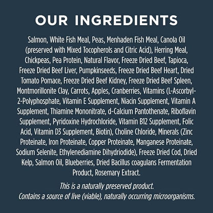 Instinct Raw Boost Grain Free Recipe with Real Salmon Natural Dry Dog Food by Nature's Variety, 19 lb. Bag