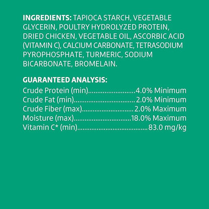 Amazon Brand - Wonder Bound Chicken Flavor Dental Sticks for Small/Medium Dogs (15-40 lbs), 6-Ridge Shape for Plaque & Tartar Control, Freshens Breath, Made With Real Chicken, 45 Count (Pack of 1)
