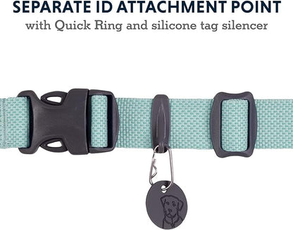 Ruffwear, Hi & Light Dog Collar, Minimal and Ultralight Collar for Everyday Walks and Runs, Sage Green, 14"-20"