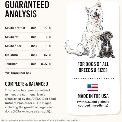 The Honest Kitchen One Pot Stews: Simmered Salmon & Chicken Stew with Brown Rice & Broccoli Wet Dog Food, 10.5 oz x6