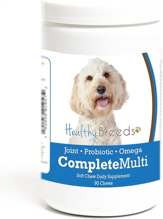 Healthy Breeds Labradoodle All in One Multivitamin Soft Chew 90 Count