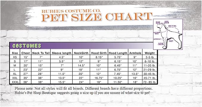 Rubie's Disney Toy Story Pet Costume, Rex, X-Large