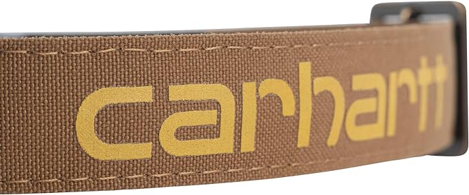 Carhartt Nylon Duck Dog Collar Carhartt Brown/Dark Brown Large