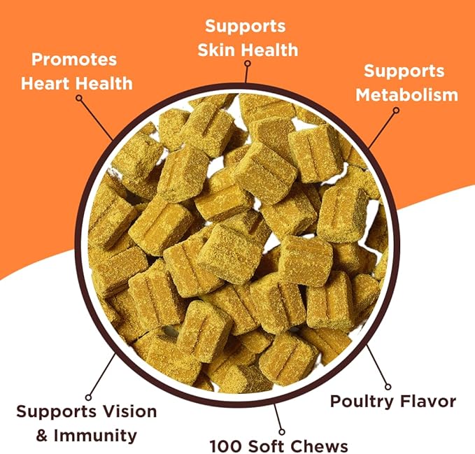 Ultimate Skin & Coat Dog Chews-3X Number of Chews-Advanced Daily, Omega 3, DHA, EPA-Dry Skin Soother - Mission-Proven Globally in Our Counterterrorism Work