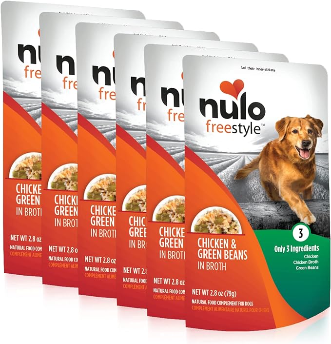 Nulo Freestyle Puppy & Dog Wet Dog Food Topper, Premium All Natural Grain-Free, Real Meat Dog Food Topper with High Animal-Based Protein and Only 5 or Less Ingredients with No Additives