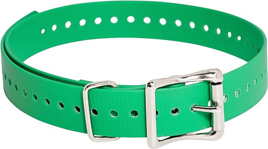 SportDOG Brand 1 Inch Collar Strap, Green (Pack of 2)