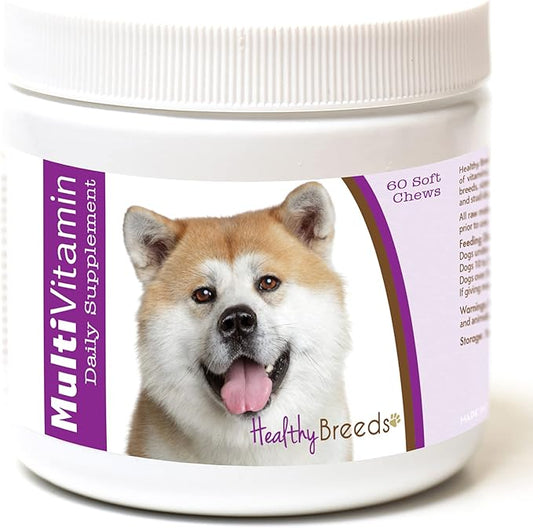 Healthy Breeds Akita Multi-Vitamin Soft Chews 60 Count