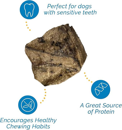 Beef Lung Dog Treat - All Natural Premium Jerky Chews for Your Dog Beef Treats 11 oz