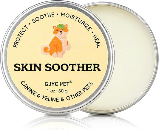 Rapid Healing & Hair Regrowth Dog Skin Soother - 1 oz. Tin - Quick Skin Repair and Hair Recovery