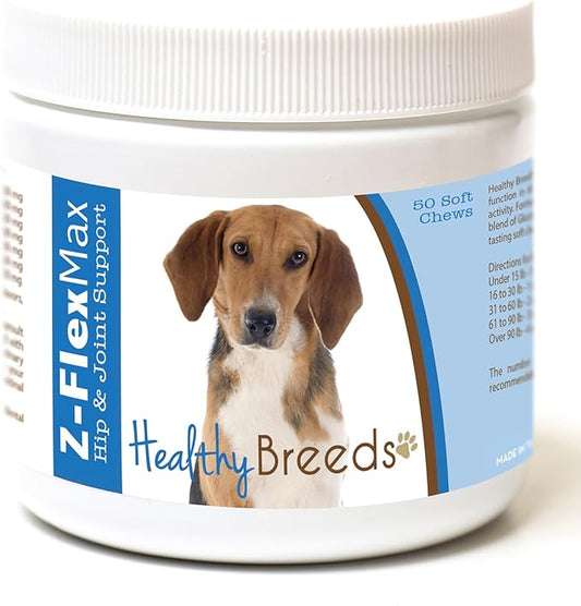 Healthy Breeds Harrier Z-Flex Max Hip and Joint Soft Chews 50 Count