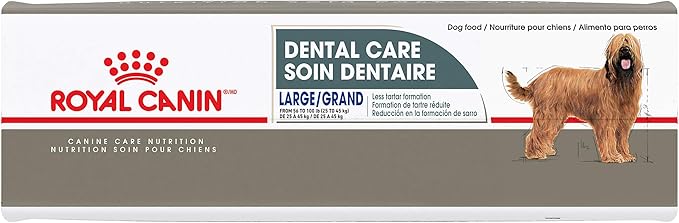 Royal Canin Large Dog Dental Care Dry Dog Food, 30 lb bag
