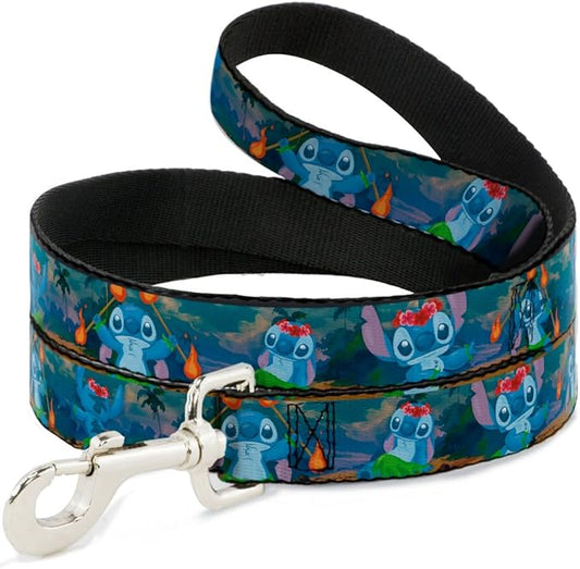 Dog Leash Stitch Hula Dance 5 Poses 6 Feet Long 0.5 Inch Wide
