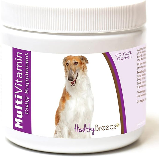 Healthy Breeds Borzois Multi-Vitamin Soft Chews 60 Count