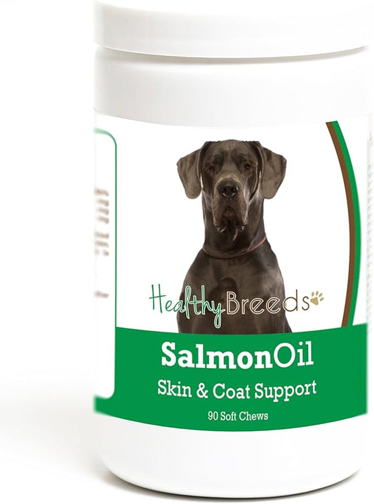 Healthy Breeds Great Dane Salmon Oil Soft Chews 90 Count