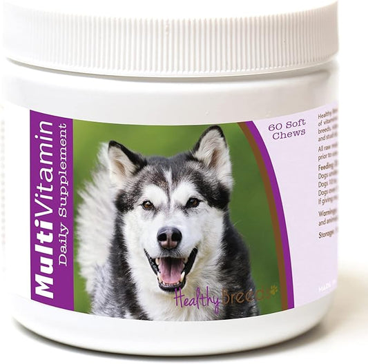 Healthy Breeds Alaskan Malamute Multi-Vitamin Soft Chews 60 Count