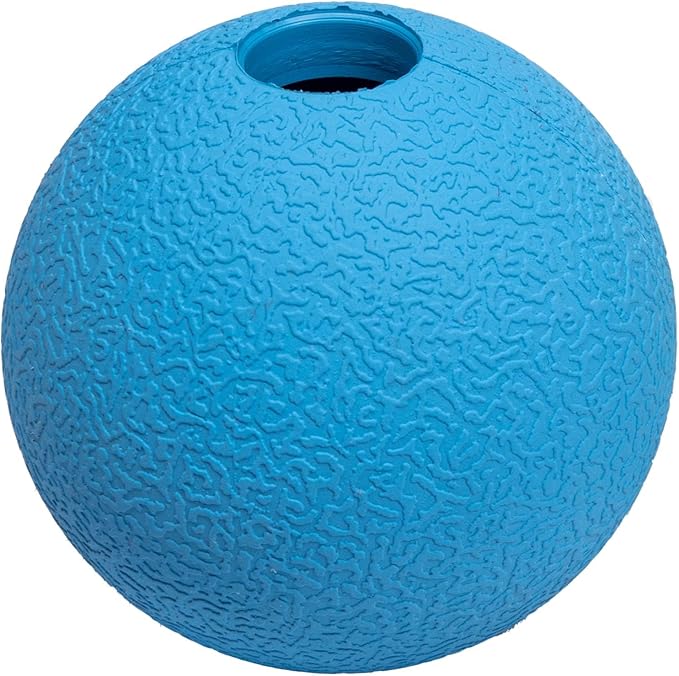 Amazon Basics Rubber Fetch Toy Dog Balls, 2.5-Inch, 10-Pack, Blue, Orange