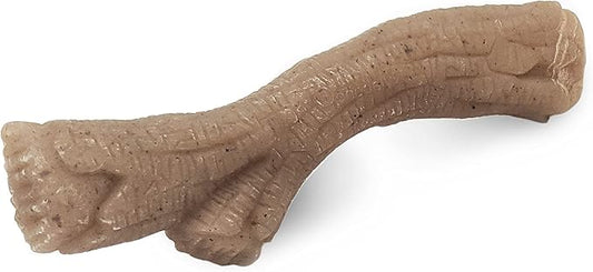 Nylabone Gourmet Style Strong Chew Stick Dog Chew Toy, Peanut Butter Flavor, Medium/Wolf (1 Count)