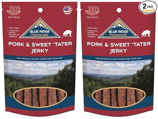 Blue Ridge Naturals (2-Pack) Pork and Sweet Potato Jerky - 12oz