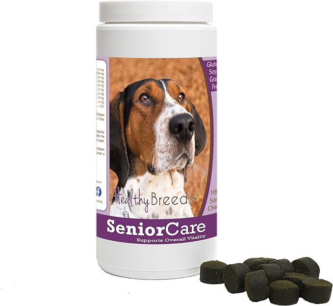 Healthy Breeds Treeing Walker Coonhound Senior Dog Care Soft Chews 100 Count