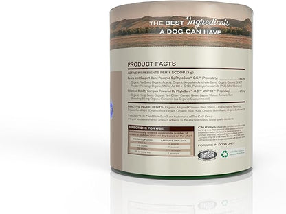 by Katherine Heigl- Super Mobility Canine Supplement Organic Ingredients Helps Maintain Healthy Cartilage, Optimal Joint Function (90 Grams, 30 Scoops)