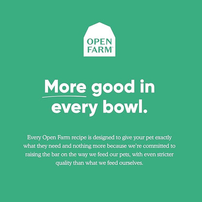 Open Farm Ancient Grains Dry Dog Food, Humanely Raised Meat Recipe with Wholesome Grains and No Artificial Flavors or Preservatives (Homestead Turkey Ancient Grain, 4 Pound (Pack of 1))