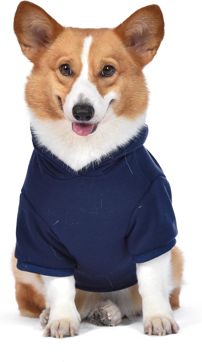 STAR WARS for Pets The MANDALORIAN Hoodie for Dogs, “The CHILD” Design with Leash Attachment Hole, Extra Large| STAR WARS Apparel for Dogs | Cozy Hooded GROGU Sweatshirt for Dogs Navy
