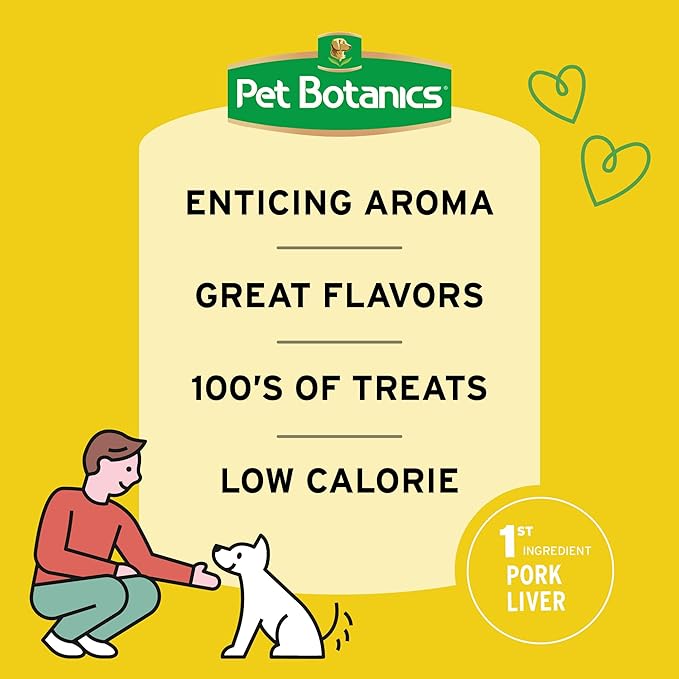 Pet Botanics Training Rewards Treats, Beef, 20 Ounces