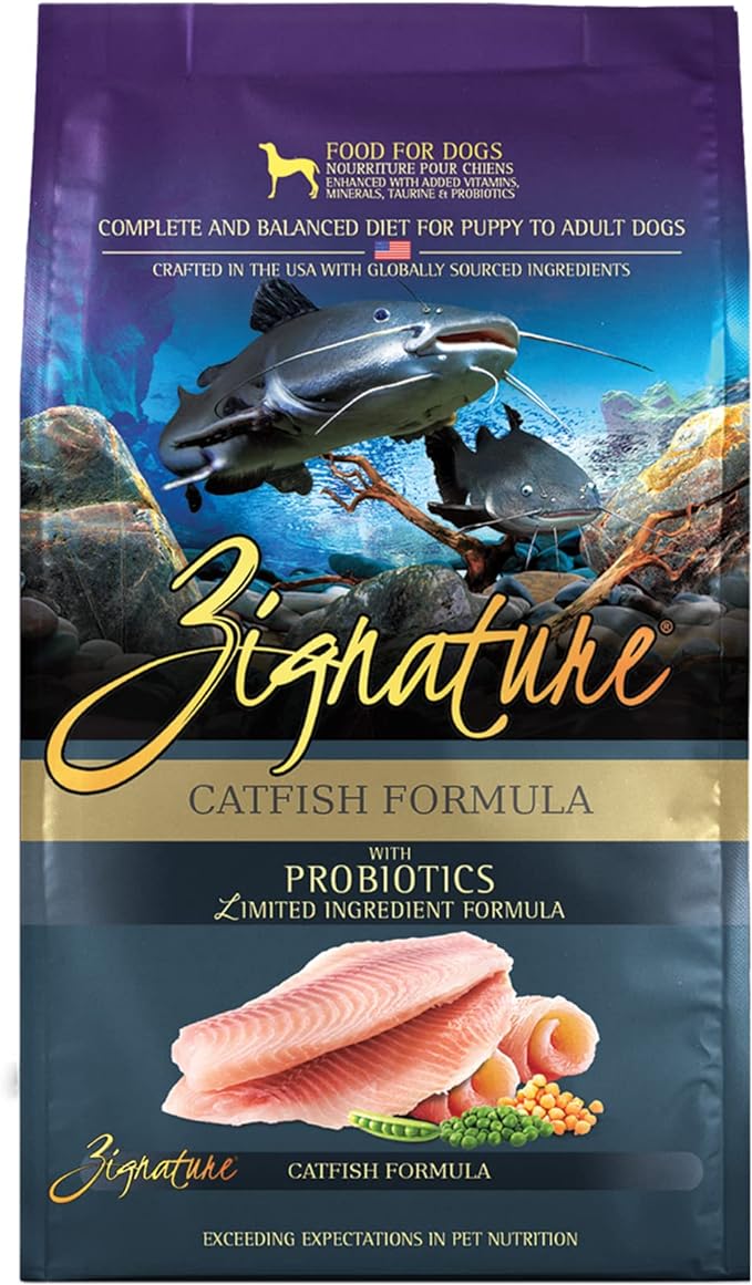 Zignature Catfish Limited Ingredient Formula Formula Dry Dog Food 4lb