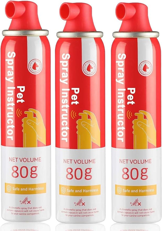 HGFLMR Spray Corrector Dog Trainer, 80ml 3 Pack Corrector for Dog to Stops Barking/Jumping Up/Food Stealing/Place Avoidance/Attacks & Unwanted Dog Behaviour.