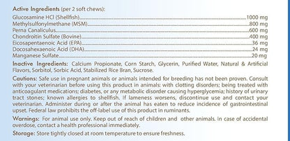 Healthy Breeds Spanish Water Dog Z-Flex Max Hip and Joint Soft Chews 50 Count