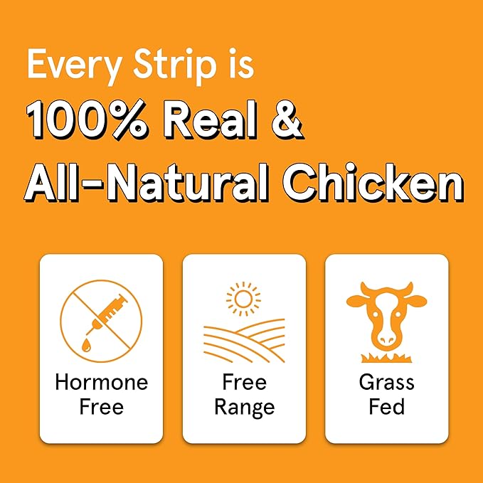 Real Meat Venison & Chicken Jerky Dog Treats - 8 Air-Dried Strips of Jerky Treats for Dogs - Grain-Free Jerky Treats Dog Snacks Made up of 95% Human-Grade, All-Natural, & Free-Range Chicken & Venison