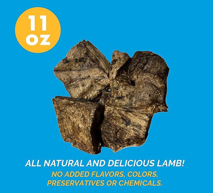 Beef Lung Dog Treat - All Natural Premium Jerky Chews for Your Dog Beef Treats 11 oz