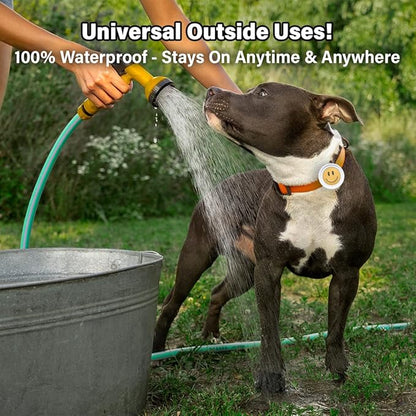 Bug-Off Clip for Dogs, Repels Flea, Tick & Mosquito for 60 Days, Natural Flea and Tick Repellent Collar [Made in Korea] Aegis by KN FLAX (Daisy)